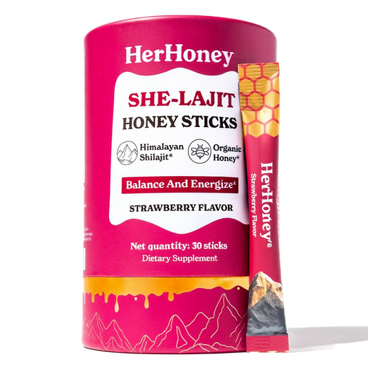 HerHoney Shilajit Honey Sticks